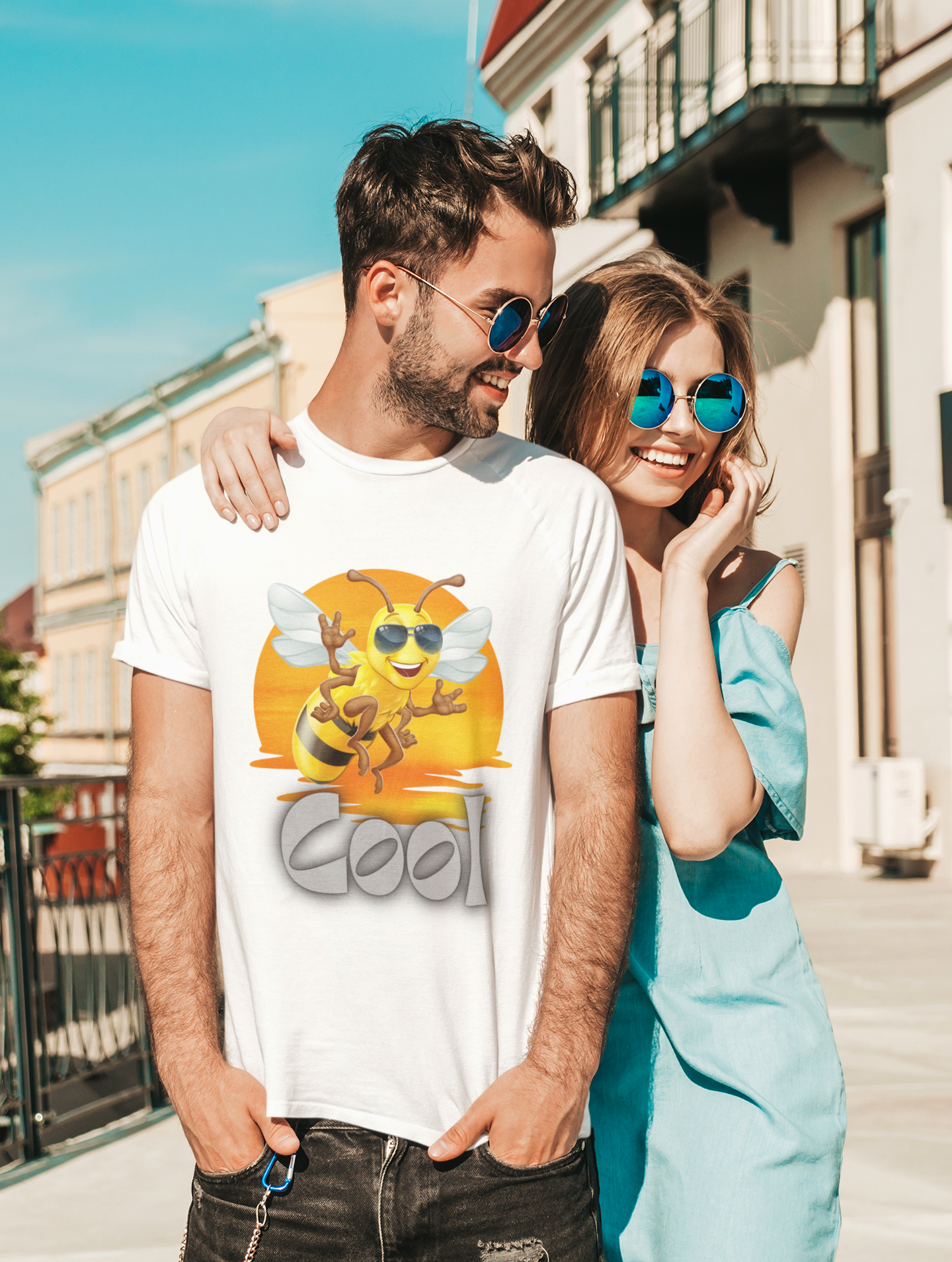 Bee Cool - Unisex Premium t-shirt